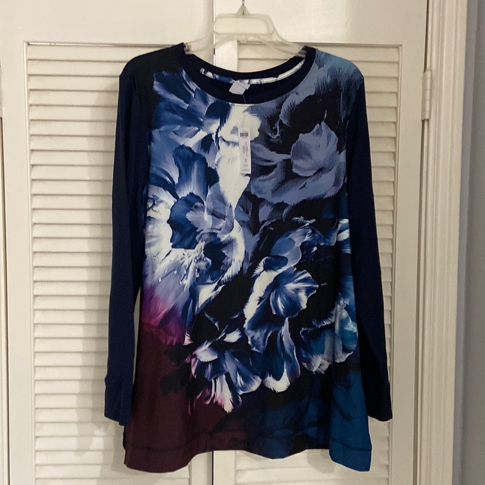 Chico’s Zenergy Terry Mux Knit Tunic